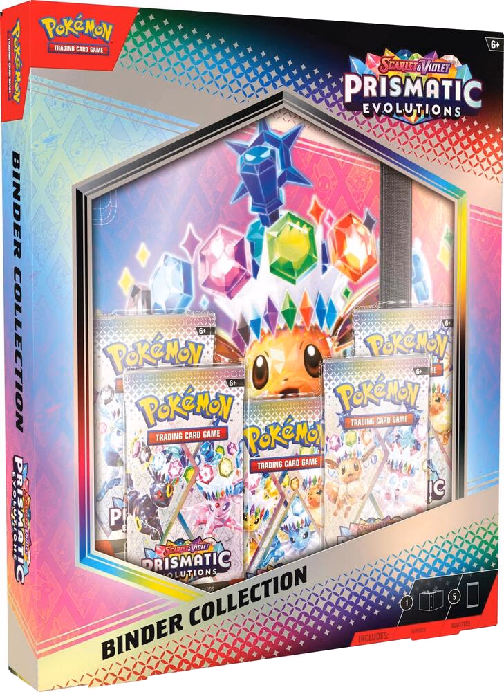 Pokemon Prismatic Evolutions Binder Collection