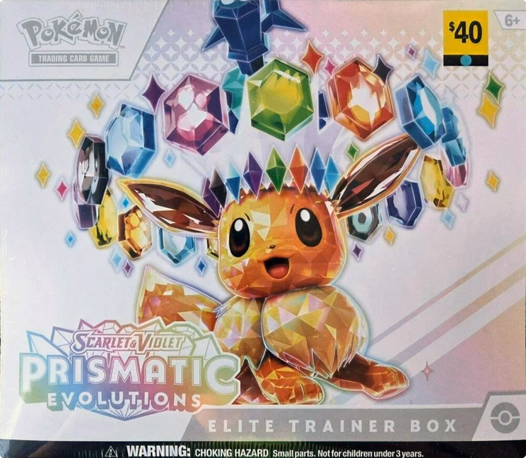 Pokemon Prismatic Evolutions Elite Trainer Box (Dollar General Exclusive)