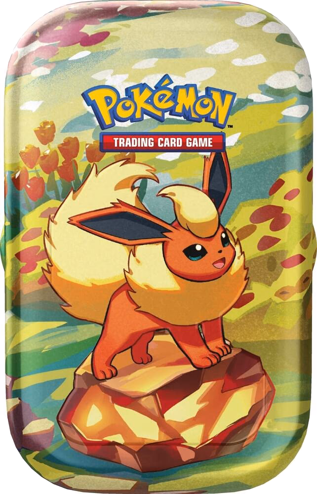 Pokemon Prismatic Evolutions Mini Tin [Flareon]