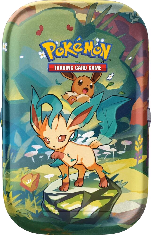 Pokemon Prismatic Evolutions Mini Tin [Leafeon]