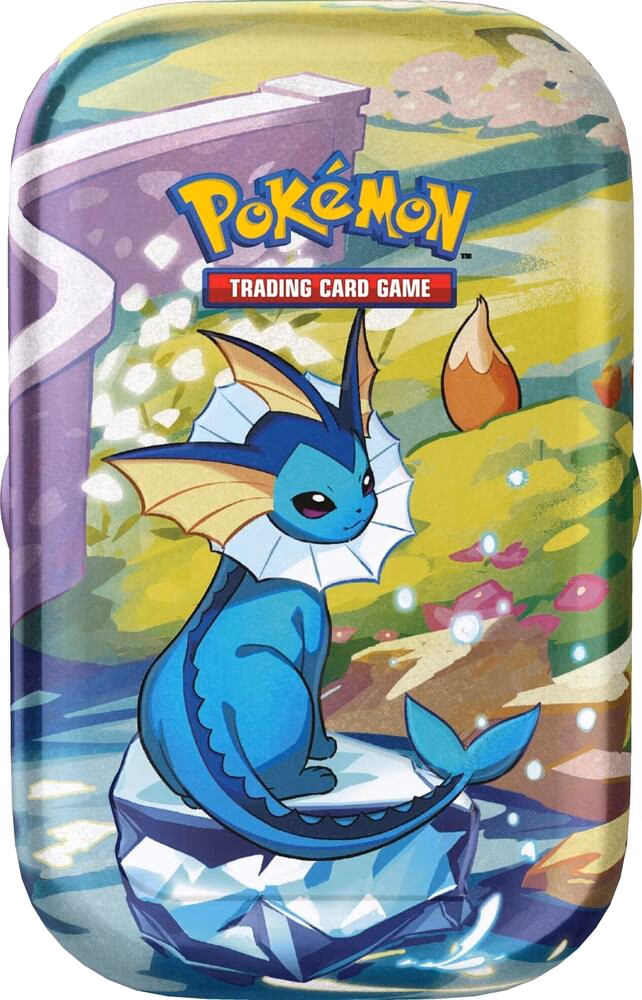 Pokemon Prismatic Evolutions Mini Tin [Vaporeon]