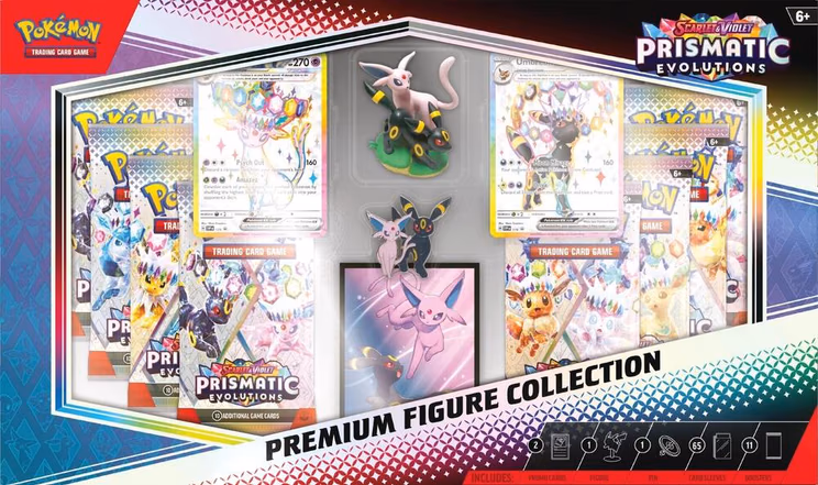 Pokemon Prismatic Evolutions Premium Figure Collection