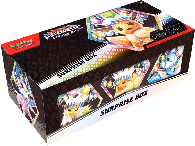 Pokemon Prismatic Evolutions Surprise Box