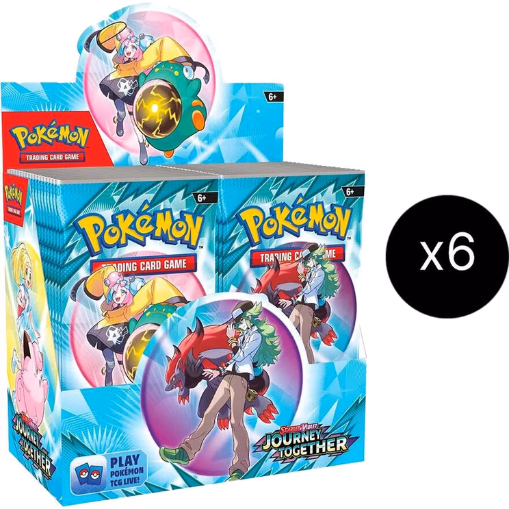 Pokemon Journey Together Booster Box Case