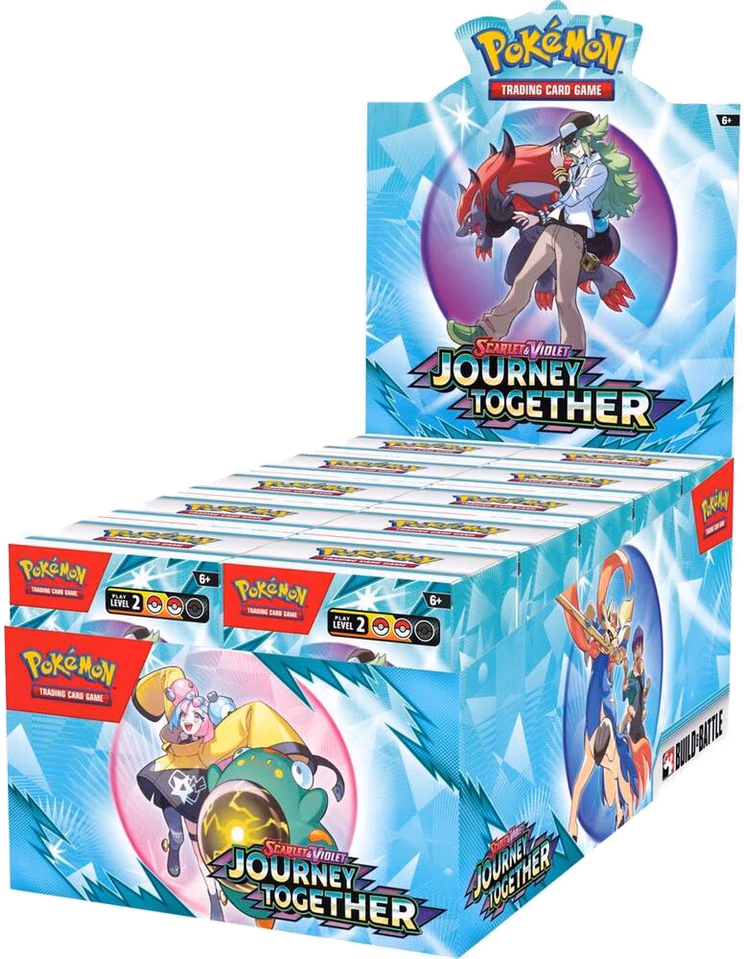 Pokemon Journey Together Build & Battle Box Display
