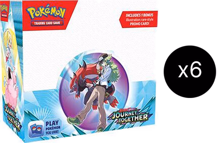Pokemon Journey Together Enhanced Booster Box Case
