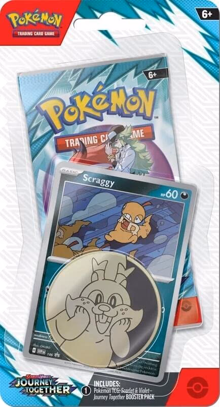 Pokemon Journey Together Single Pack Blister [Scraggy]