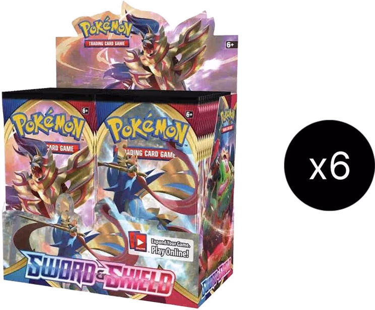 Pokemon Sword & Shield Booster Box Case