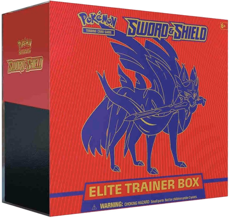 Pokemon Sword & Shield Elite Trainer Box [Zacian]