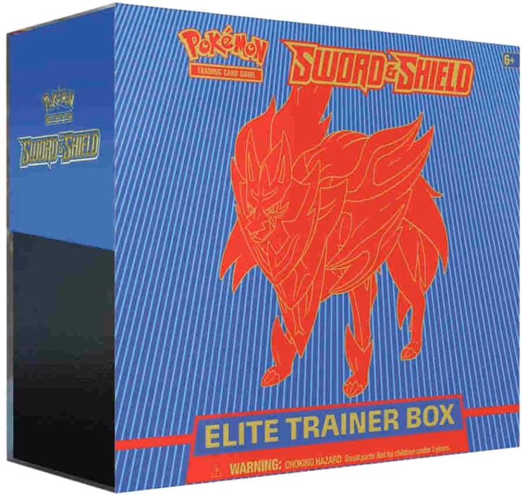 Pokemon Sword & Shield Elite Trainer Box [Zamazenta]