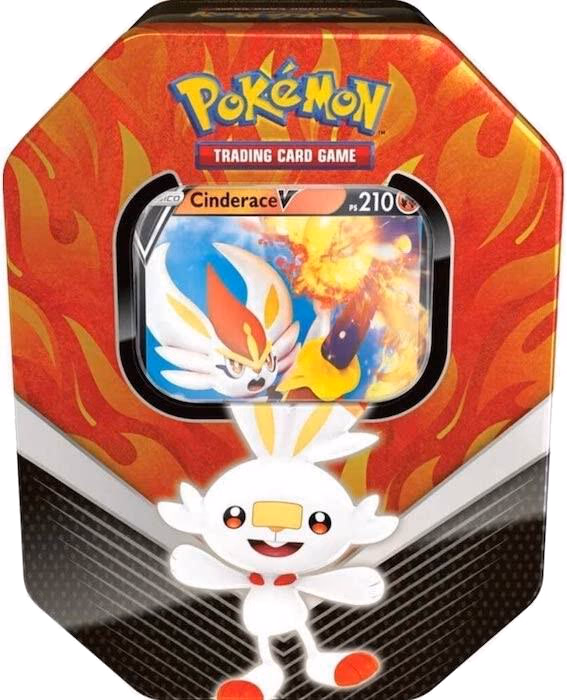 Pokemon Sword & Shield Galar Partners International Tin [Cinderace V]