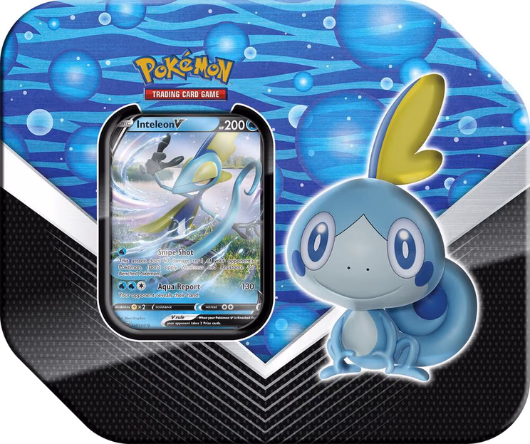 Pokemon Sword & Shield Galar Partners Tin [Inteleon V]