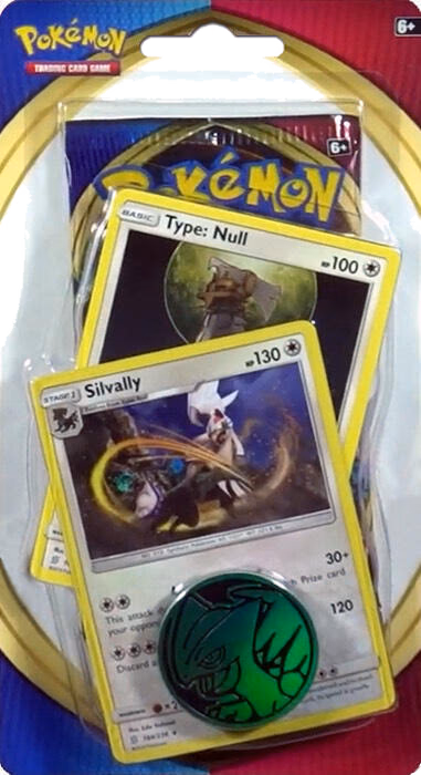 Pokemon Sword & Shield Single Blister Pack [Type:Null & Silvally]