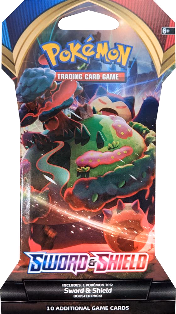 Pokemon Sword & Shield Sword and Shield Base Set Sleeved Booster Pack