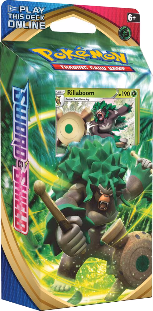 Pokemon Sword & Shield Theme Deck [Rillaboom]