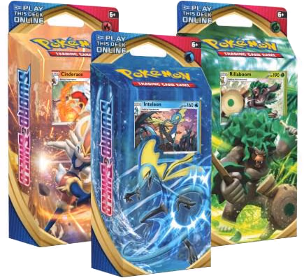 Pokemon Sword & Shield Trial Deck [Set of 3]