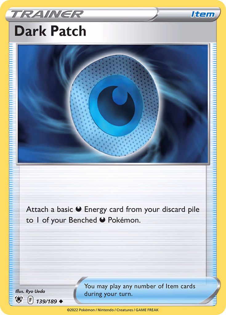 Dark Patch Pokemon card (139/189, Astral Radiance)