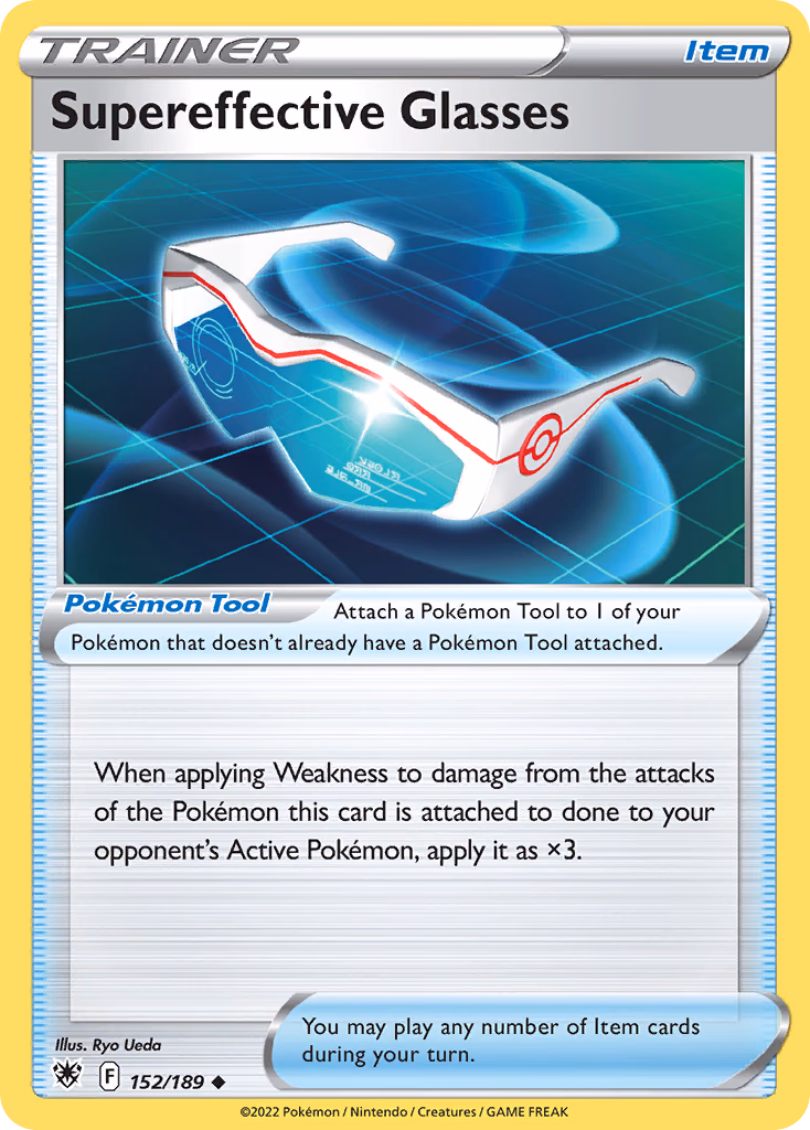 Supereffective Glasses Pokemon card (152/189, Astral Radiance)
