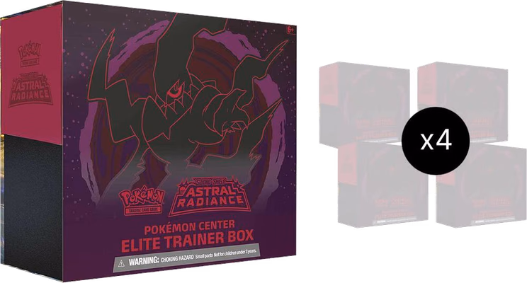 Pokemon Astral Radiance Pokemon Center Elite Trainer Box Case (Exclusive)