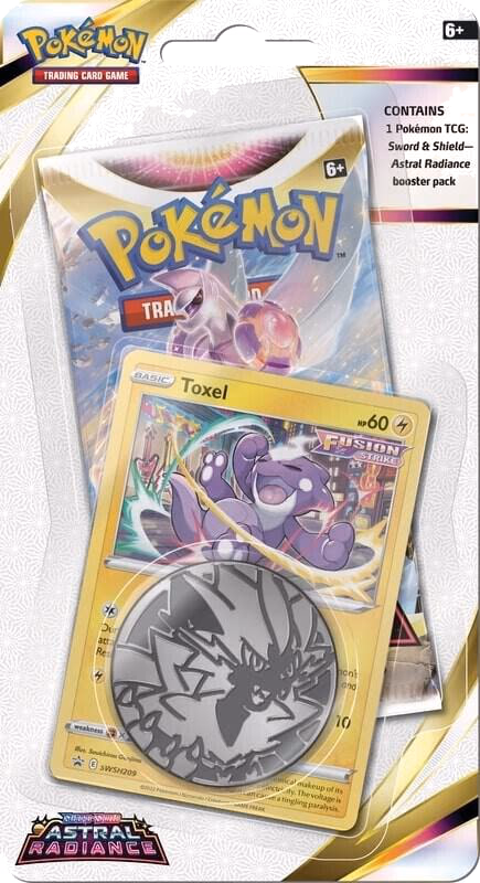 Pokemon Astral Radiance Single Pack Blister [Toxel]