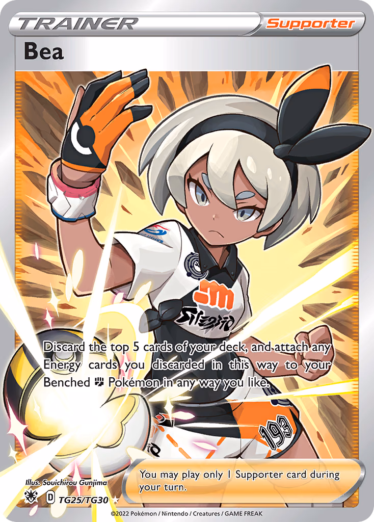 Bea Pokemon card (TG25/TG30, Astral Radiance Trainer Gallery)