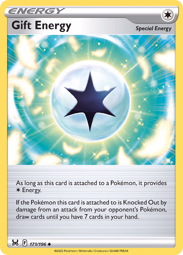 Gift Energy Pokemon card (171/196, Lost Origin)