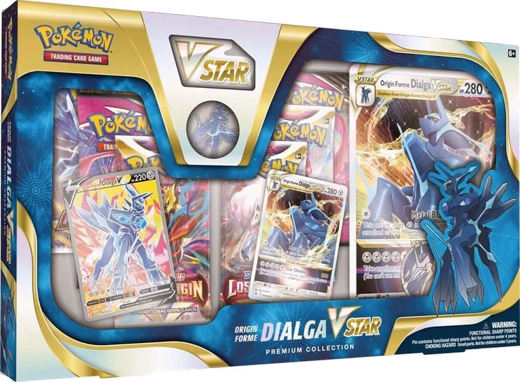 Pokemon Lost Origin Origin Forme Dialga VSTAR Premium Collection