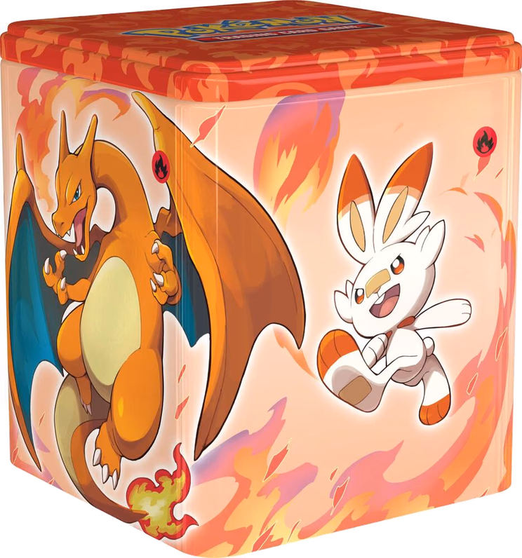 Pokemon Lost Origin Pokemon Stacking Tin: Fire