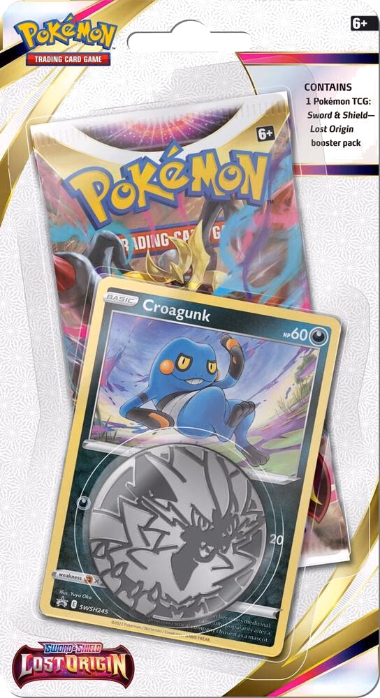 Pokemon Lost Origin Single Pack Blister [Croagunk]