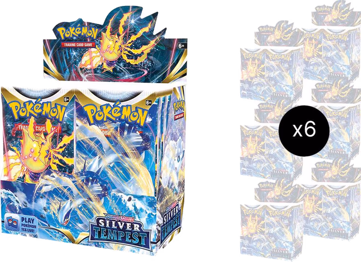 Pokemon Silver Tempest Booster Box Case