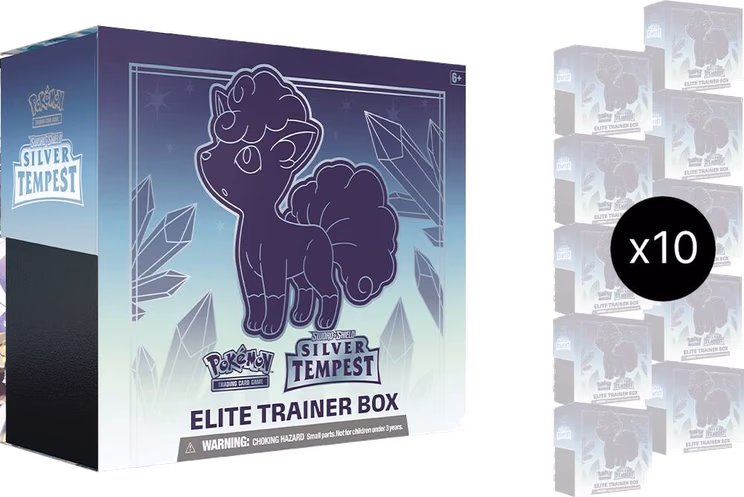 Pokemon Silver Tempest Elite Trainer Box Case