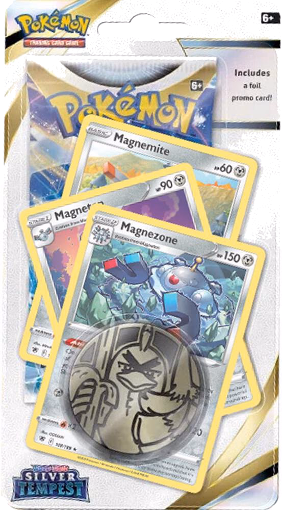 Pokemon Silver Tempest Premium Checklane Blister [Magnezone]