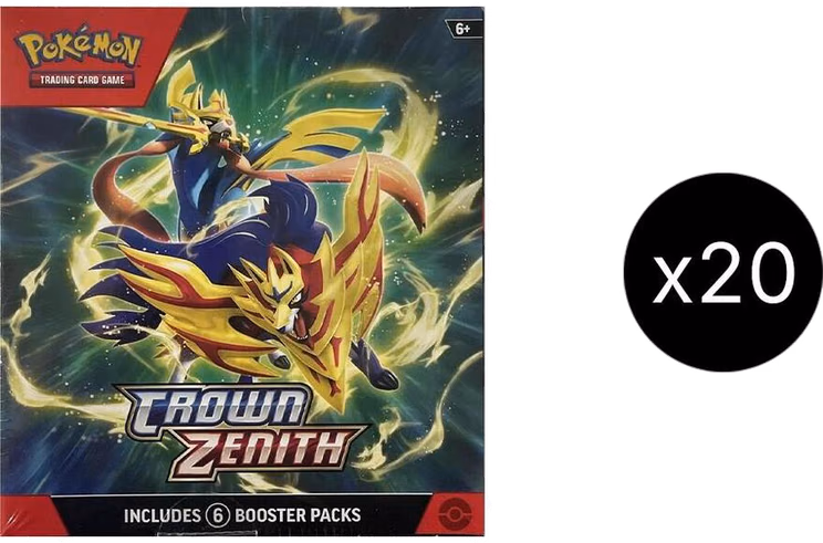Pokemon Crown Zenith Booster Bundle Case