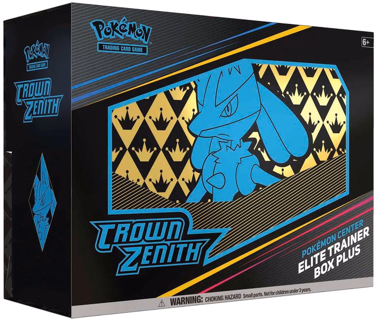Pokemon Crown Zenith Pokemon Center Elite Trainer Box Plus