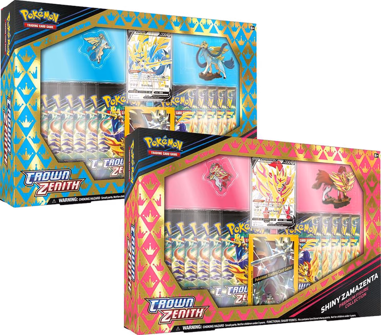 Pokemon Crown Zenith Premium Figure Collection [Set of 2]