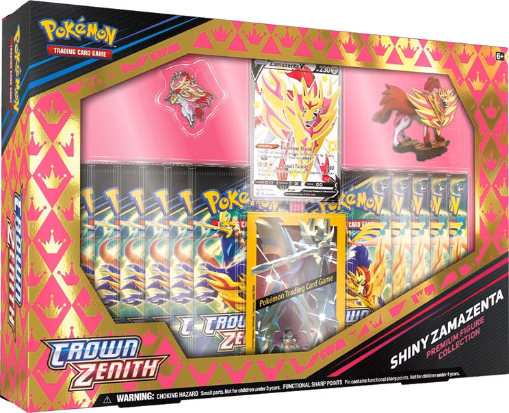 Pokemon Crown Zenith Premium Figure Collection [Shiny Zamazenta]