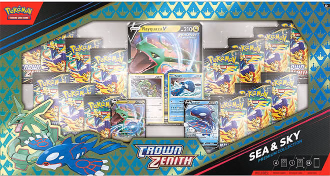 Pokemon Crown Zenith Sea & Sky Premium Collection