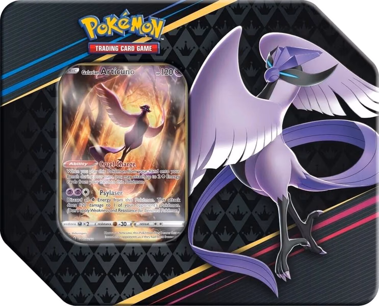 Pokemon Crown Zenith Tin [Galarian Articuno]