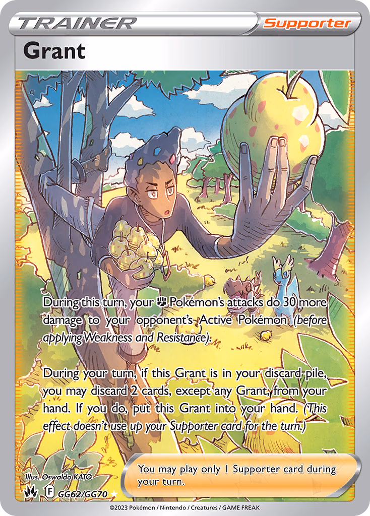 Grant Pokemon card (GG62/GG70, Crown Zenith Galarian Gallery)