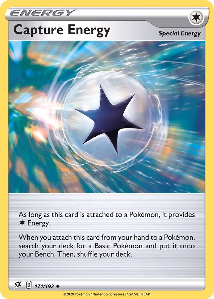 Capture Energy Pokemon card (171/192, Rebel Clash)