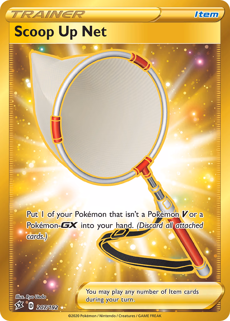 Scoop Up Net Pokemon card (207/192, Rebel Clash)