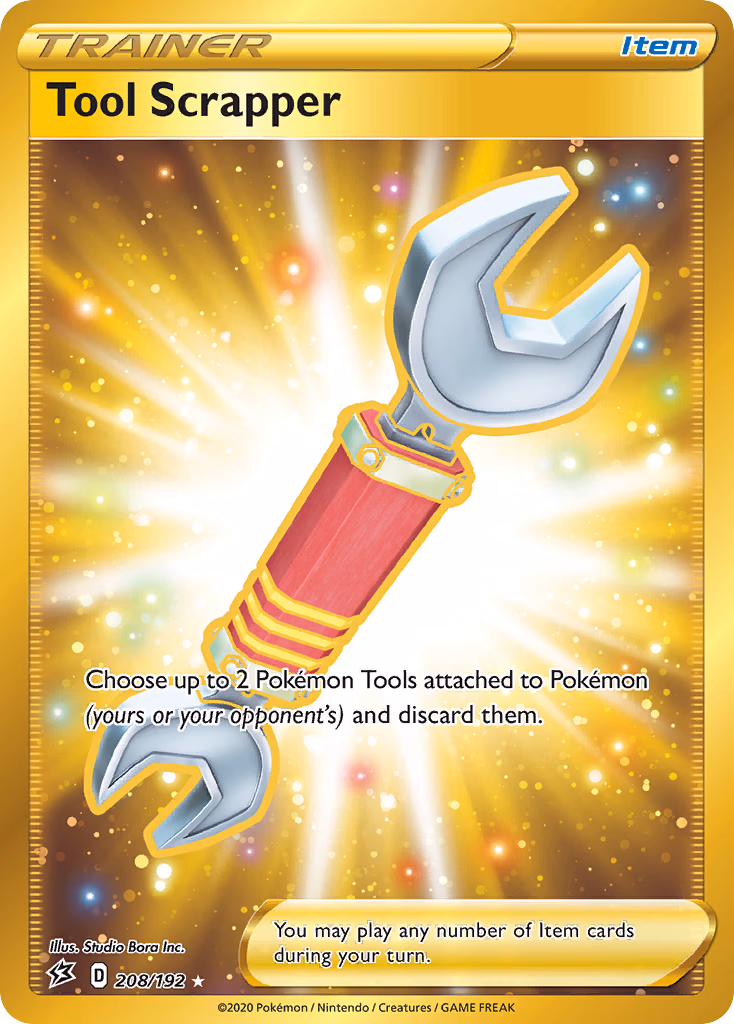 Tool Scrapper Pokemon card (208/192, Rebel Clash)