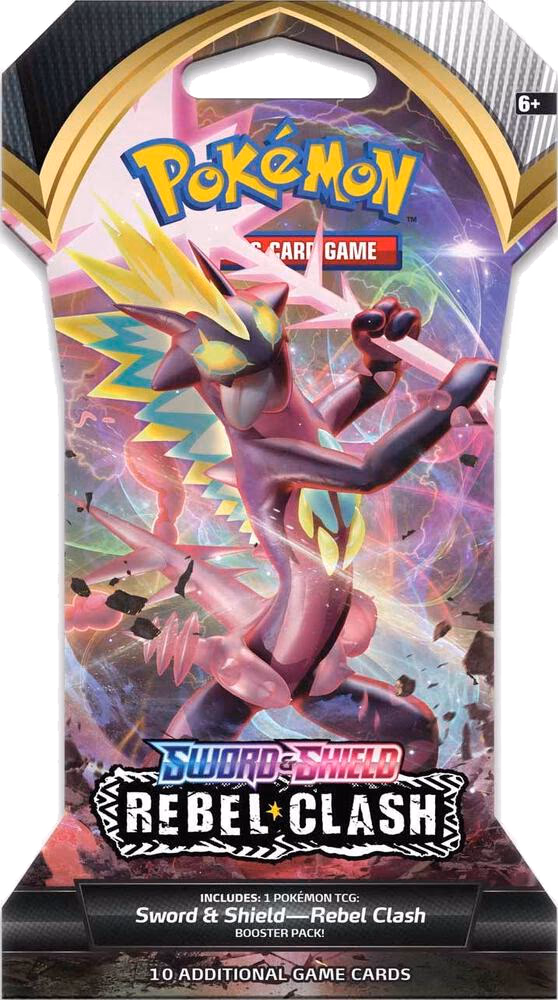 Pokemon Rebel Clash Sleeved Booster Pack