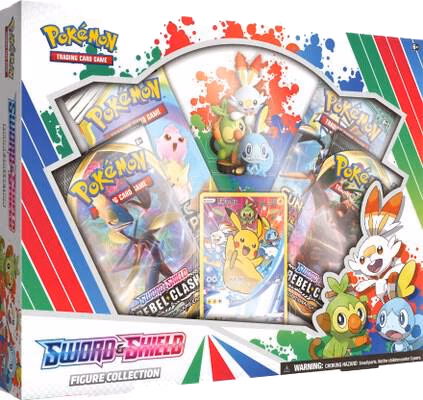 Pokemon Rebel Clash Sword & Shield Figure Collection