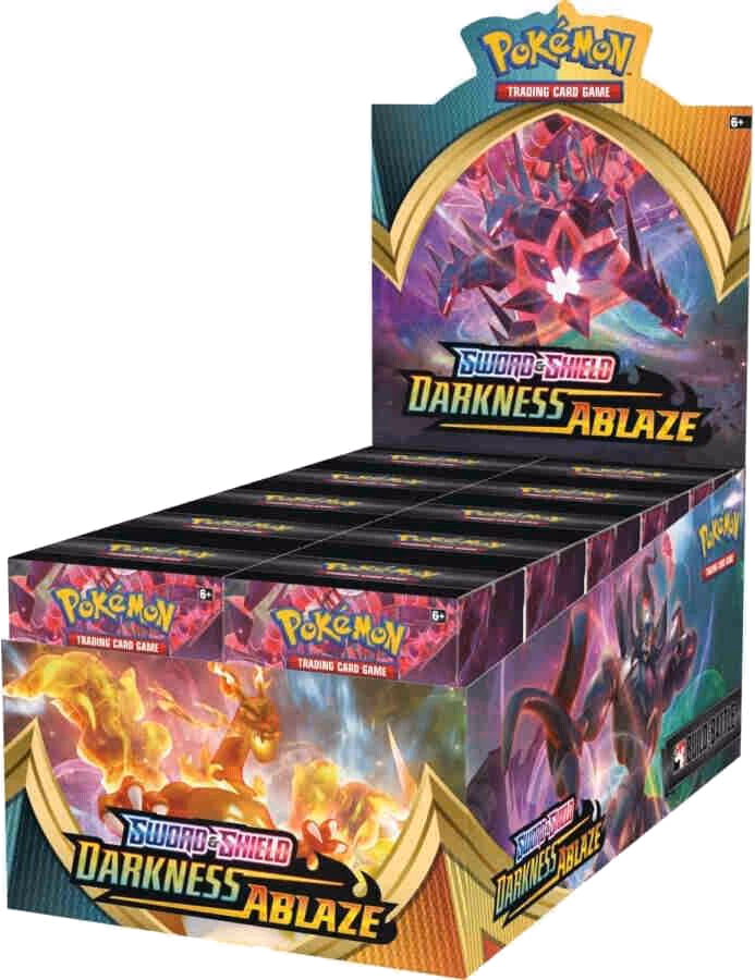 Pokemon Darkness Ablaze Build & Battle Box Display