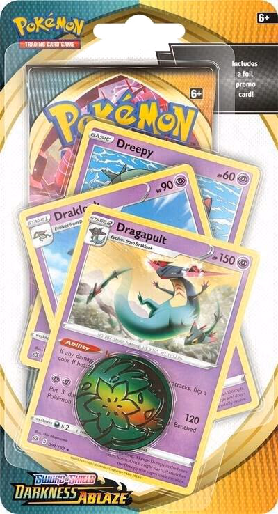 Pokemon Darkness Ablaze Premium Checklane Blister [Dragapult]