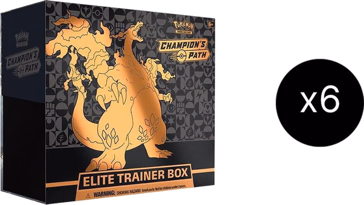 Pokemon Champion's Path Elite Trainer Box Case