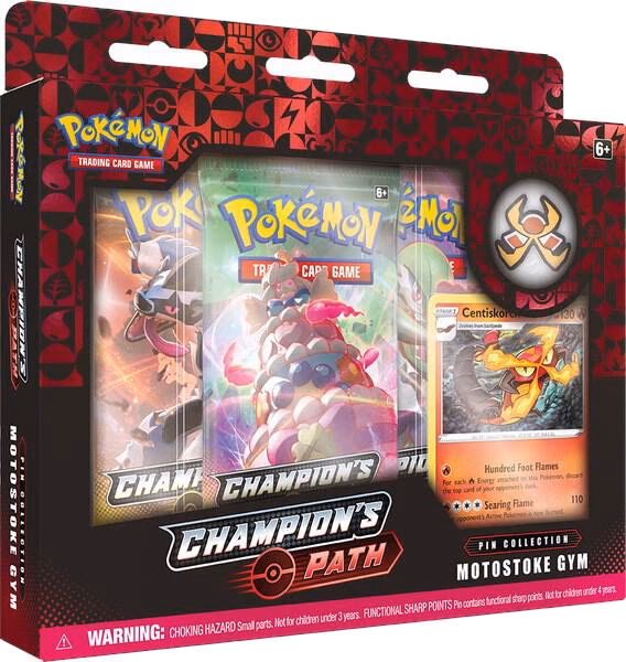 Pokemon Champion's Path Pin Collection [Motostoke Gym]