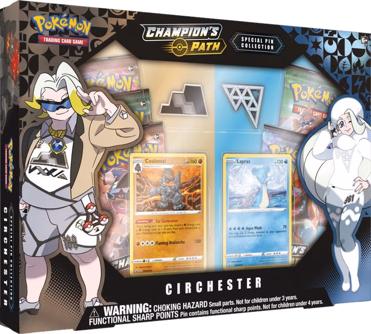 Pokemon Champion's Path Special Pin Collection [Circhester]