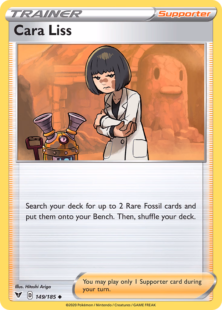 Cara Liss Pokemon card (149/185, Vivid Voltage)